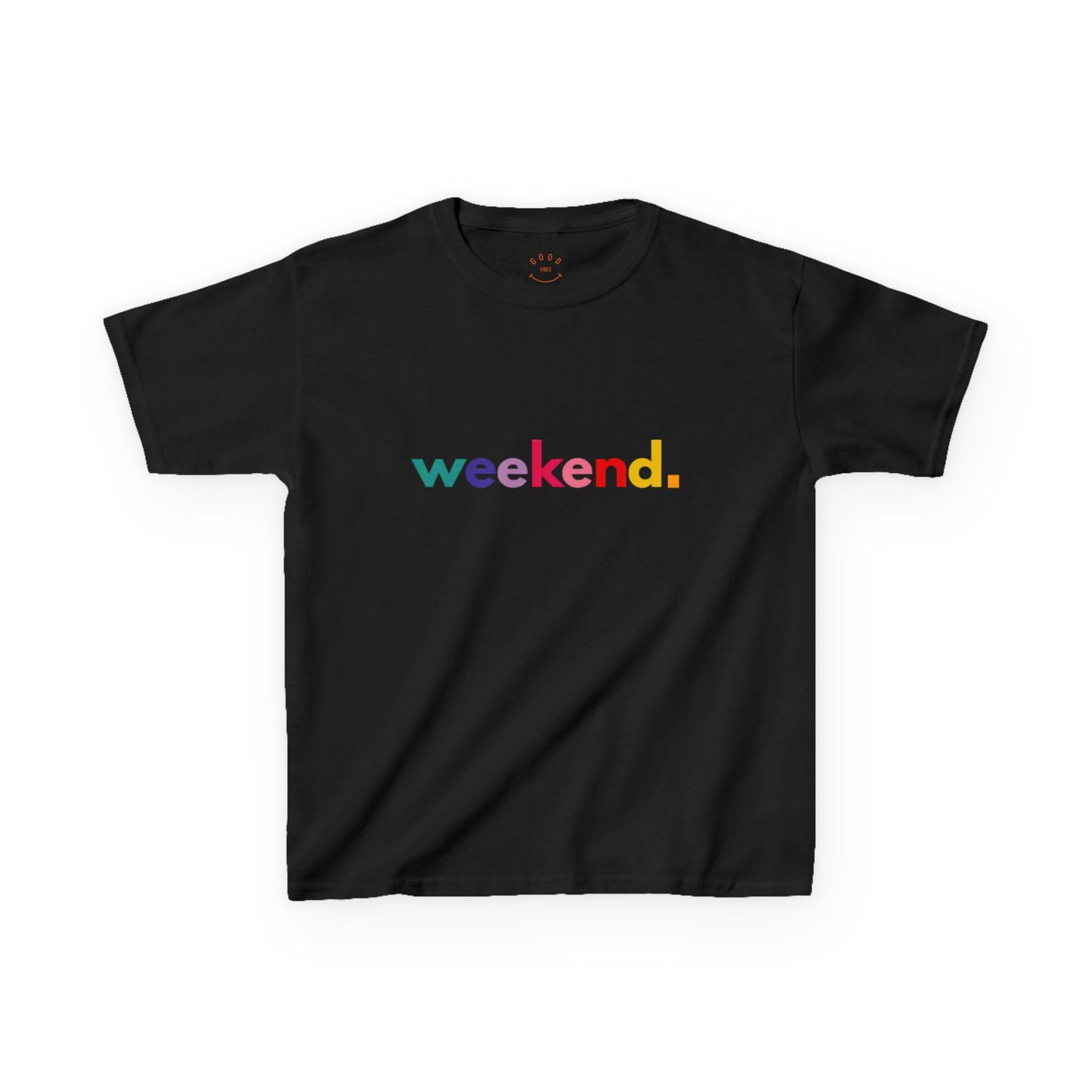 Kids Weekend T-Shirt - Fun & Colorful Cotton Tee for Playful Days