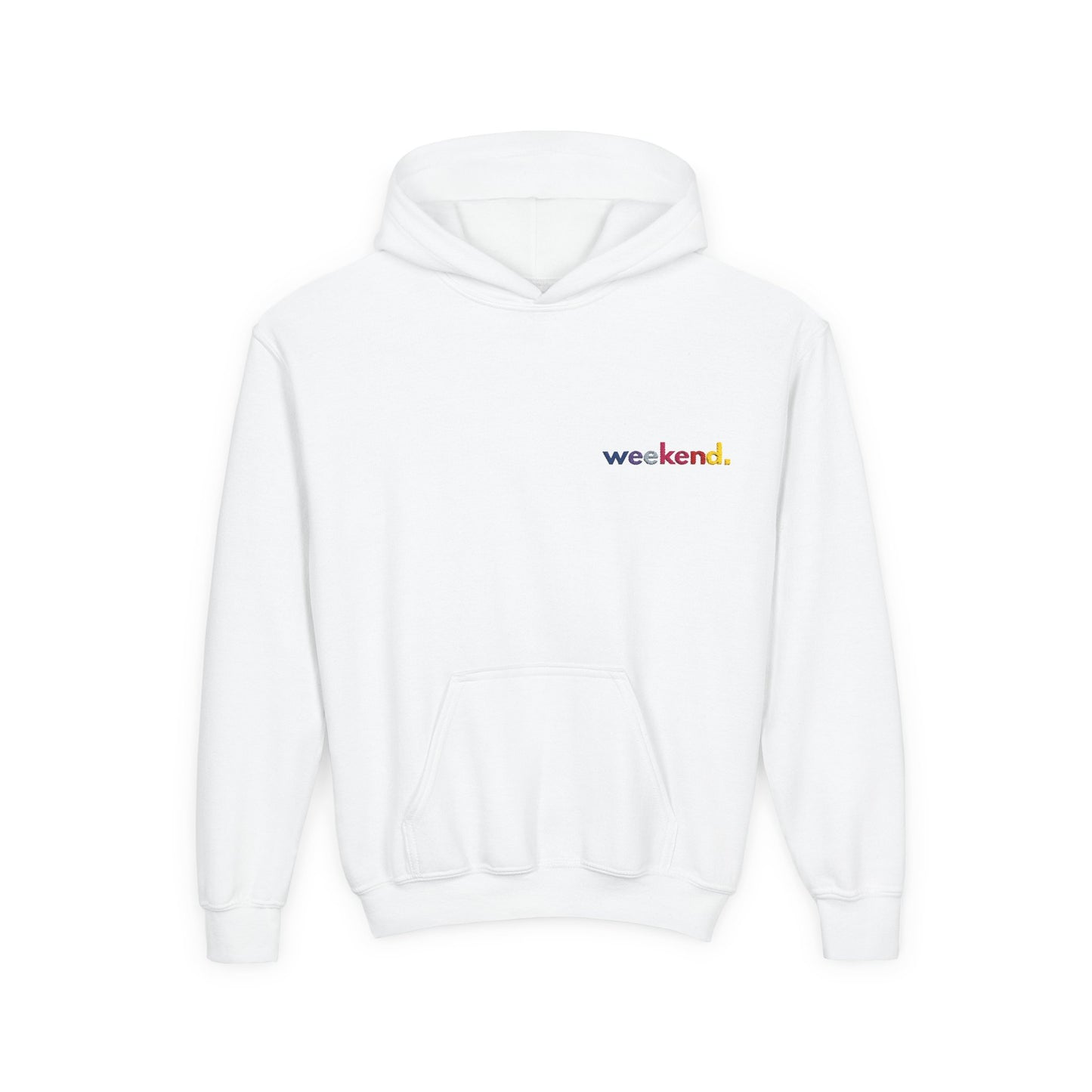 Youth Weekend Hooded Sweatshirt - Fun & Relaxed Style for Kids