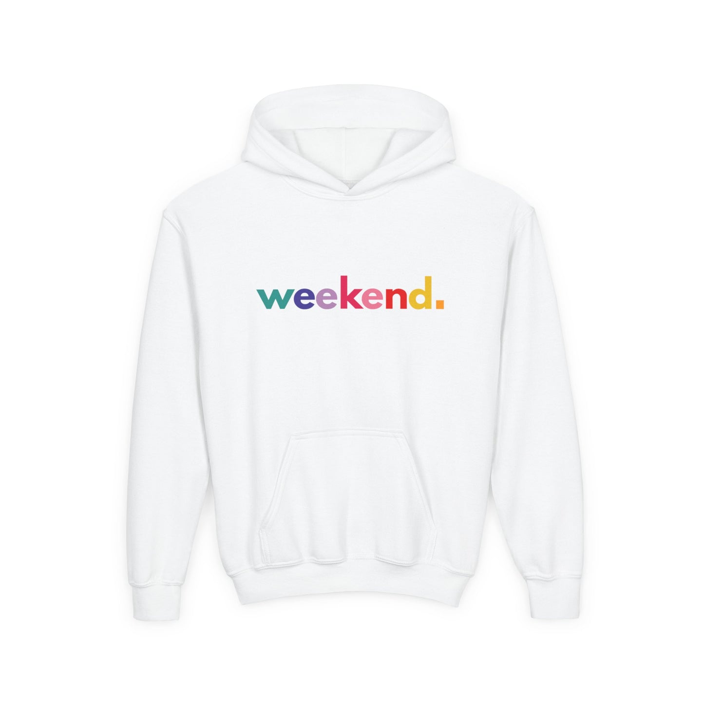 Youth Weekend Heavy Blend Hooded Sweatshirt - Perfect for Relaxation & Casual Style