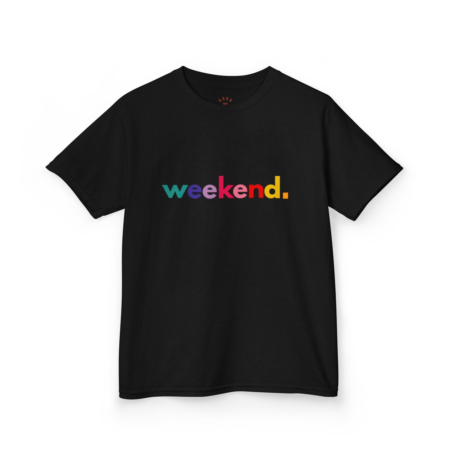 Kids Weekend T-Shirt - Fun & Colorful Cotton Tee for Playful Days