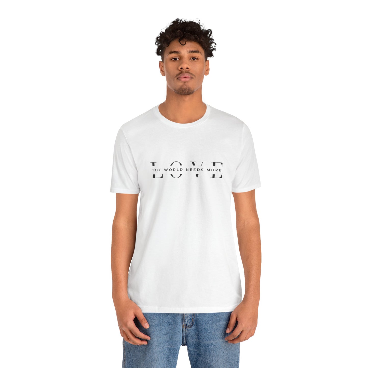 Unisex Love Message Tee - Spread Positivity Every Day