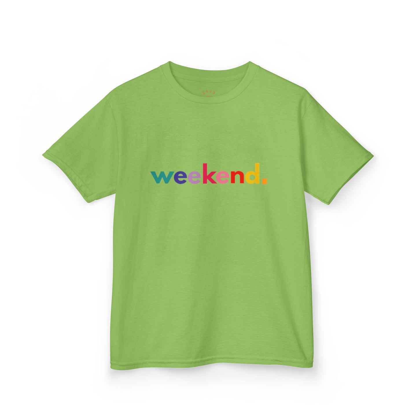 Kids Weekend T-Shirt - Fun & Colorful Cotton Tee for Playful Days