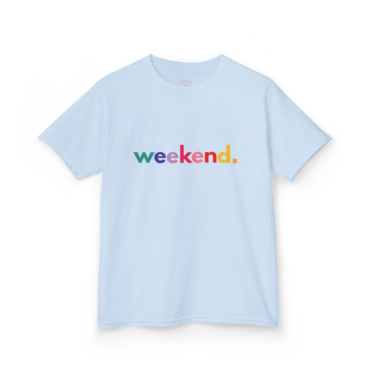 Kids Weekend T-Shirt - Fun & Colorful Cotton Tee for Playful Days