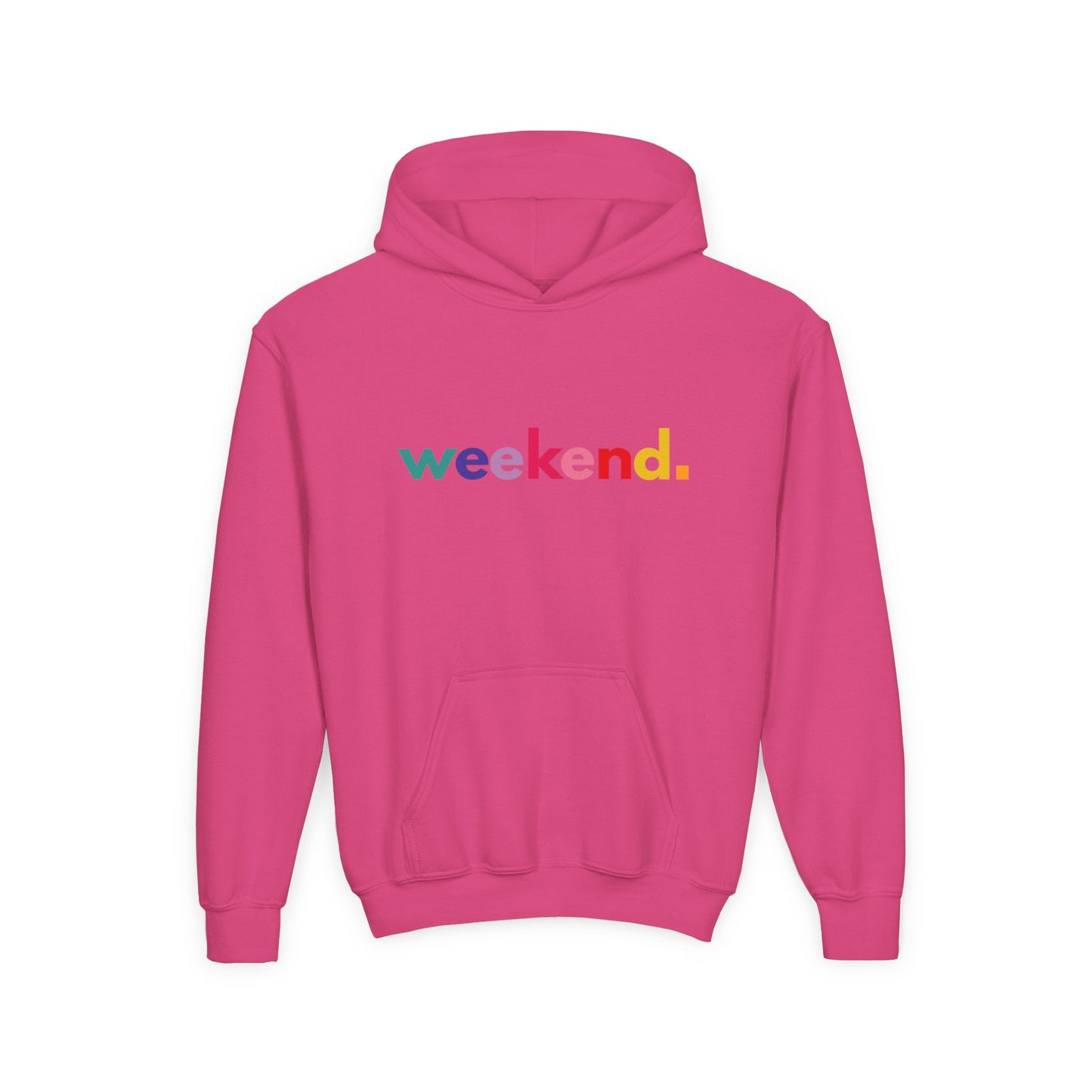 Youth Weekend Heavy Blend Hooded Sweatshirt - Perfect for Relaxation & Casual Style