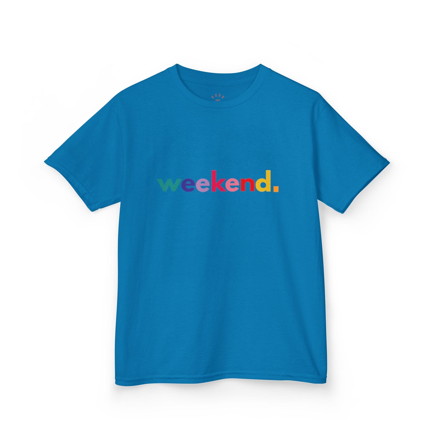 Kids Weekend T-Shirt - Fun & Colorful Cotton Tee for Playful Days