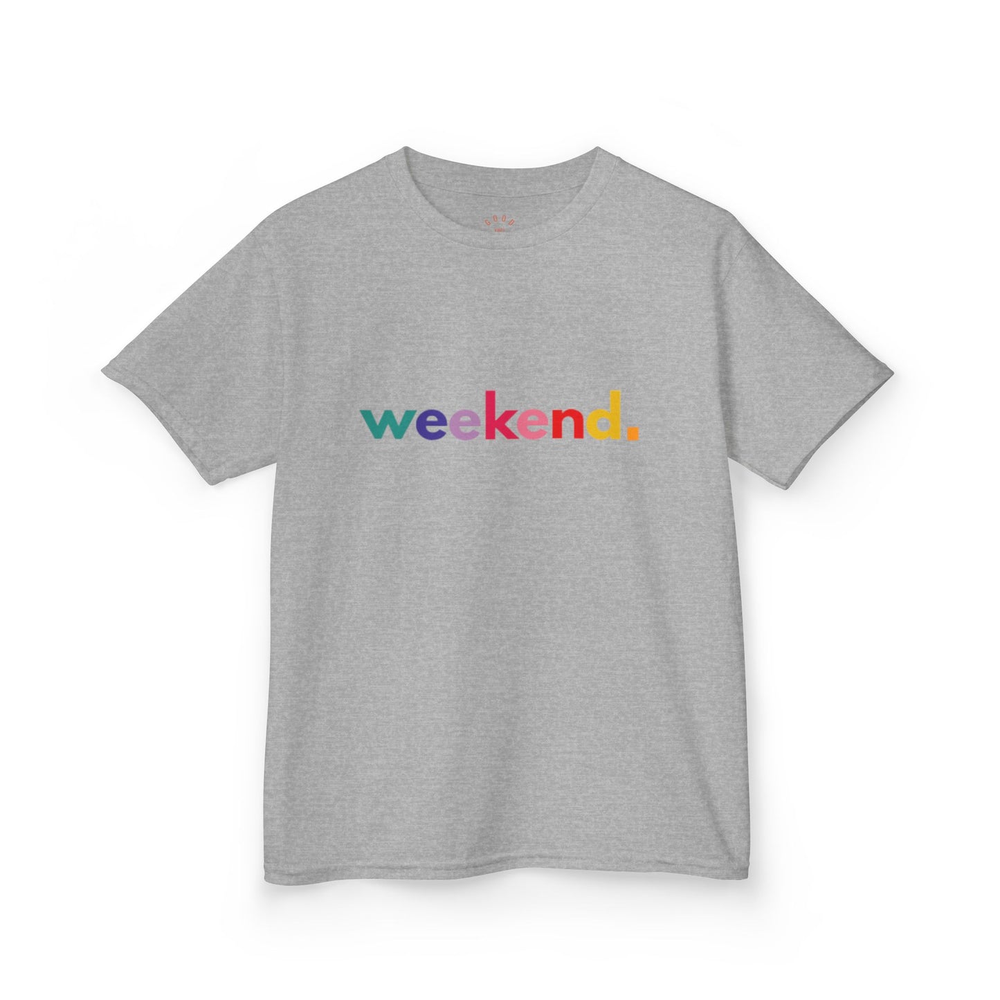 Kids Weekend T-Shirt - Fun & Colorful Cotton Tee for Playful Days