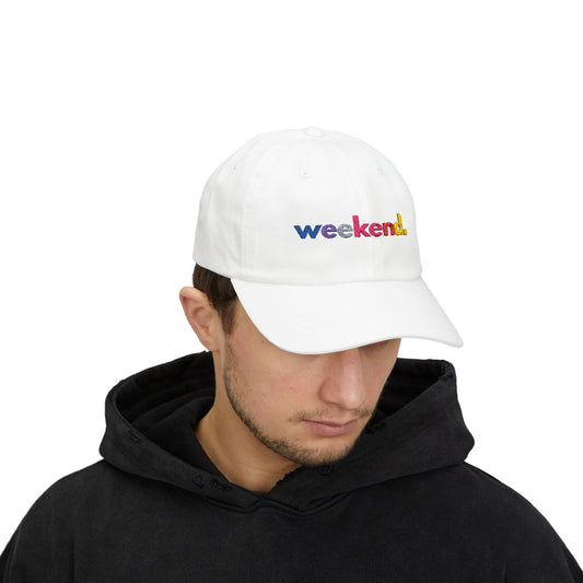 Colorful Weekend Classic Dad Cap